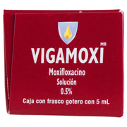 Vigamoxi Gotas 0.5% 5Ml (Moxifloxacino) - WeCare Pharma