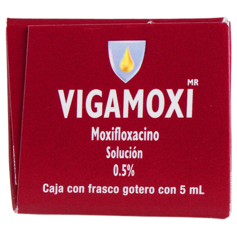 Vigamoxi Gotas 0.5% 5Ml (Moxifloxacino) - WeCare Pharma