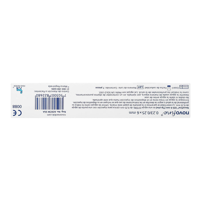 Aguja Estéril Novofine 32Gx0.256Mm Con 7 - WeCare Pharma
