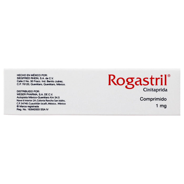 Rogastril (Cinitaprida) Comp 1Mg Con 45 - WeCare Pharma