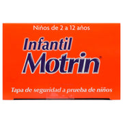 Motrin Infantil Jarabe 2G/100Ml120Ml (Ibuprofeno) - WeCare Pharma