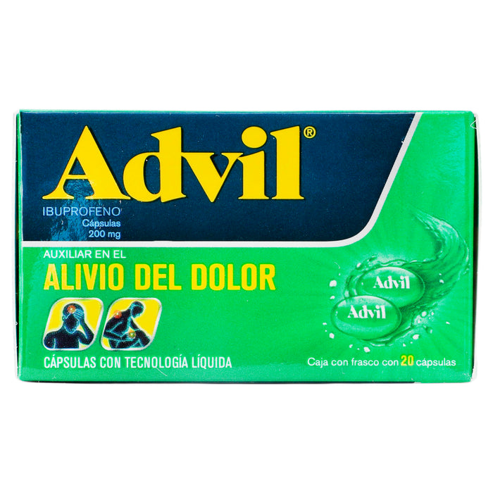 Advil Fastgel 200Mg Con 20 Capsulas (Ibuprofeno) 5 - 7501108763468