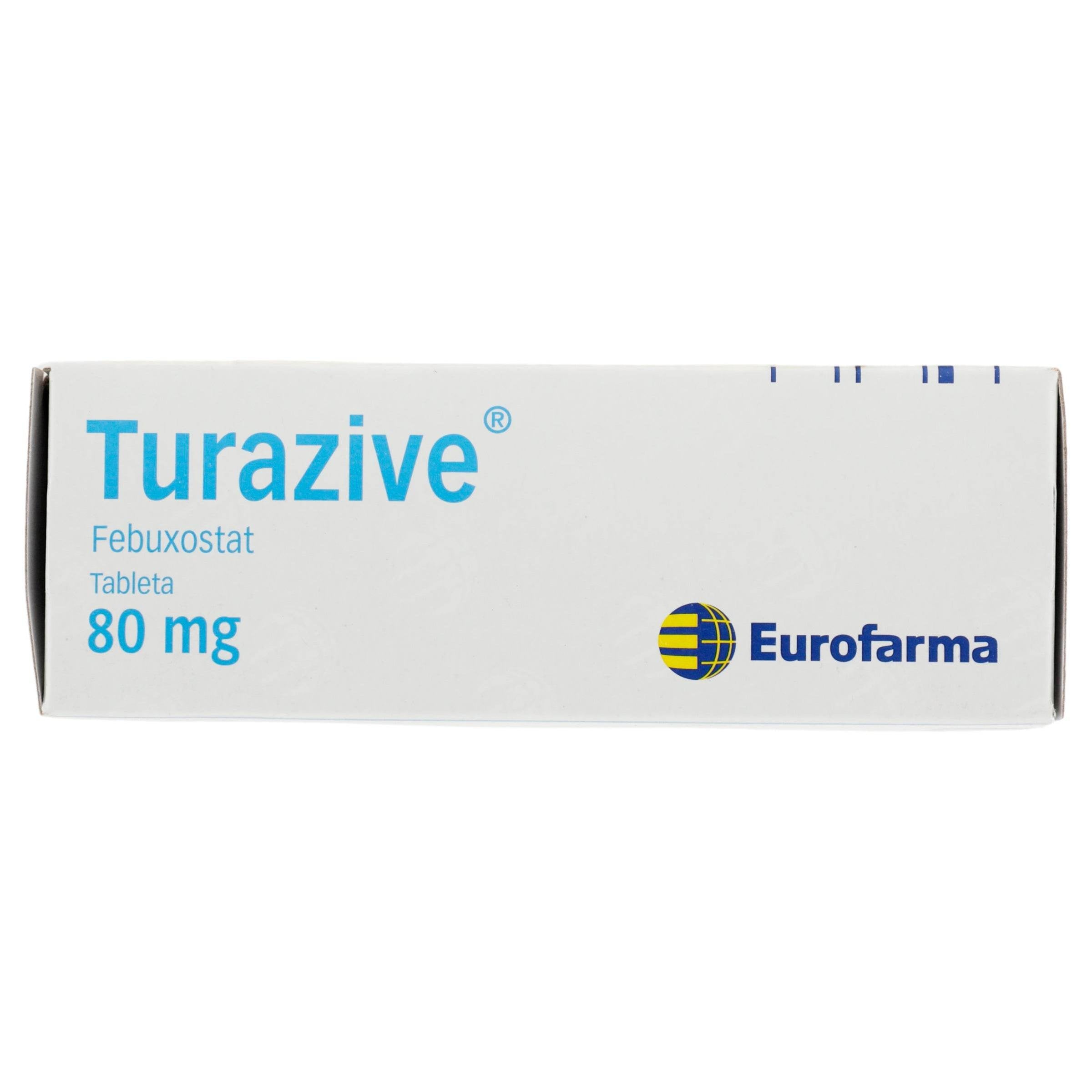 Turazive 80Mg Con 28 Tabletas (Febuxostat) — WeCare Pharma