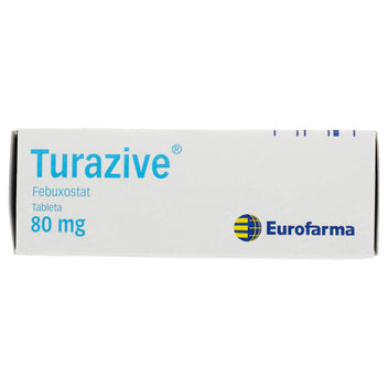 Turazive 80Mg Con 28 Tabletas (Febuxostat) — WeCare Pharma