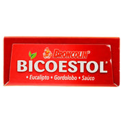 Broncolin Bicoestol Pastillas 2.5G Con 16 Cereza (Eucaliptus Globulus/Gnaphalium/Sambucus Nigra) - WeCare Pharma