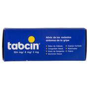 Tabcin Efervecente V 324Mg/8Mg/2Mg Con 12 Tabletas (Ac Acetilsalicilico/Fenilefrina/Clorfenamina) - WeCare Pharma