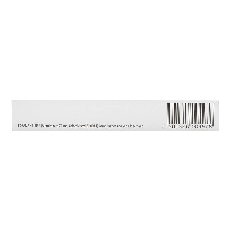 Fosamax Plus 70Mg/5600Unid Con 4 Tabletas (Alendronato/Colecalciferol) - WeCare Pharma