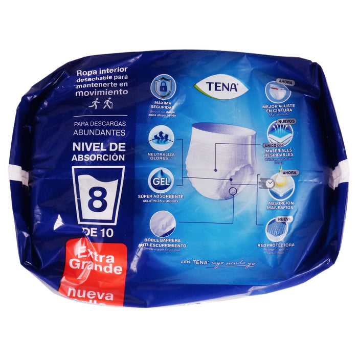 Pañal Tena Maxi Protect Extra Grande Con 10 - WeCare Pharma
