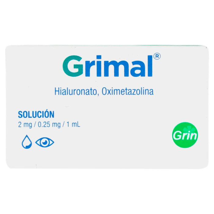 Grimal Gotas 2Mg/0.25Mg/Ml 10Ml (Hialuronato/Oximetazolina) - WeCare Pharma