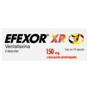 Efexor Xr 150Mg Con 10 Capsulas (Venlafaxina) - WeCare Pharma