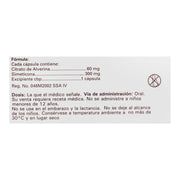 Meteospasmyl 60Mg/300Mg Con 40 Capsulas (Alverina/Simeticona) - WeCare Pharma