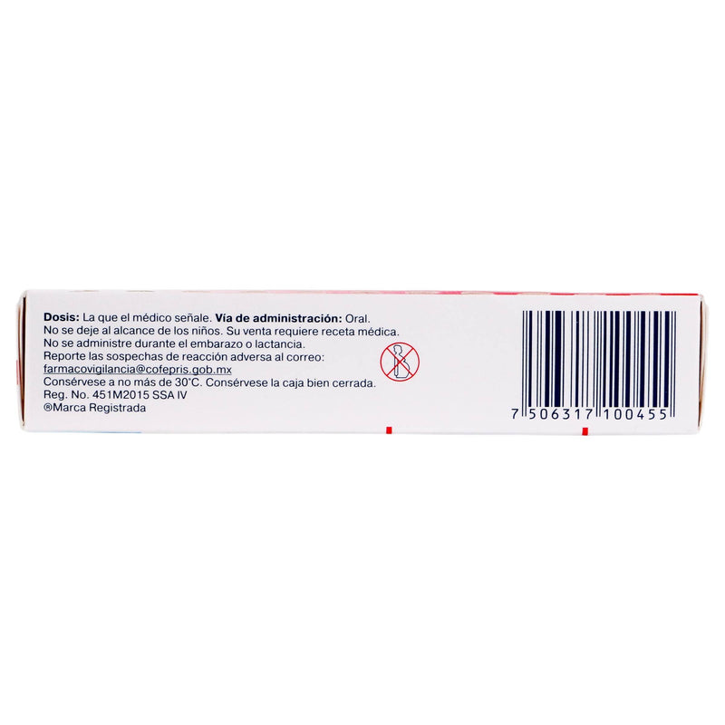 Avirena 40Mg/5Mg/12.5Mg Con 28 Tabletas (Olmesartan/Amlodipino/Hidroclorotiazida) - WeCare Pharma