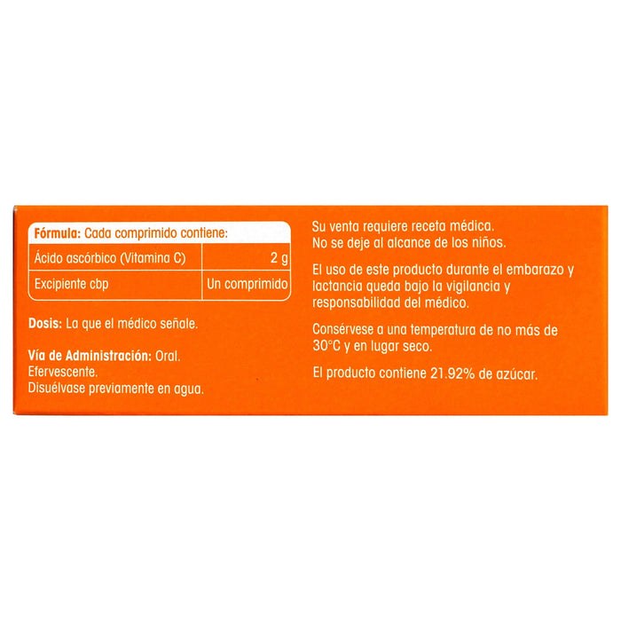 Redoxon Forte 2G Con 10 Tabletas (Acido Ascorbico) - WeCare Pharma