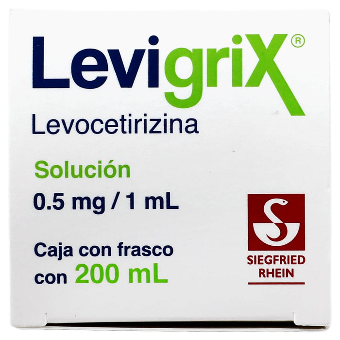 Levigrix Solución 0.5Mg/Ml 200Ml (Levocetirizina) - WeCare Pharma