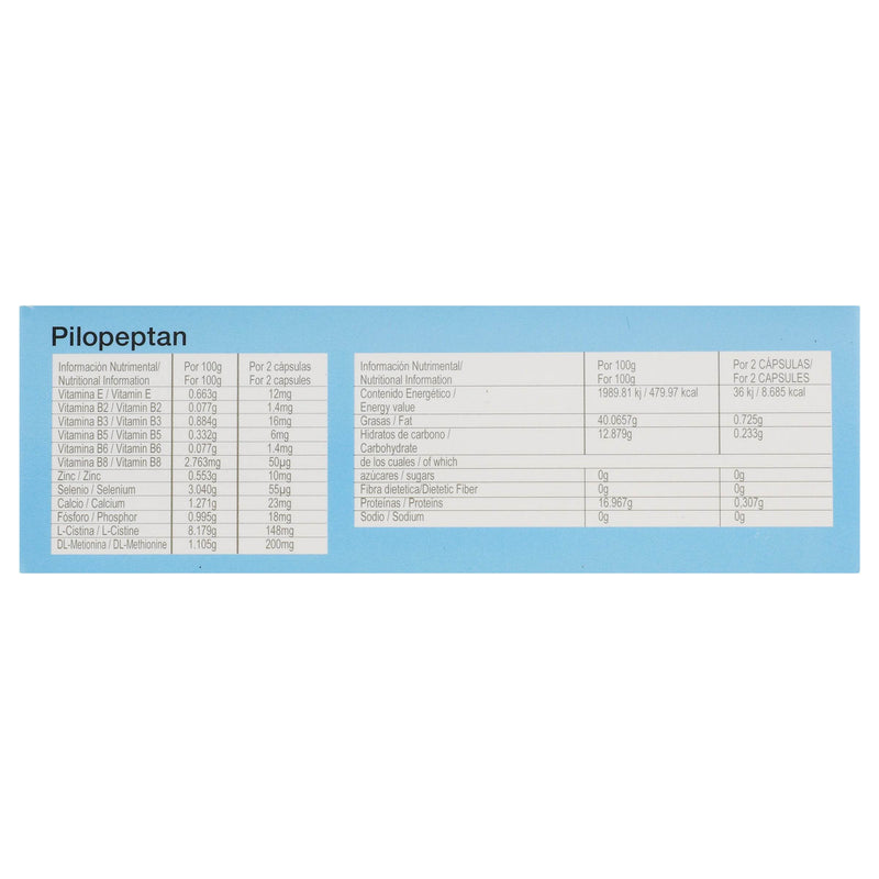 Genové Pilopeptan 650Mg Con 60 Capsulas - WeCare Pharma