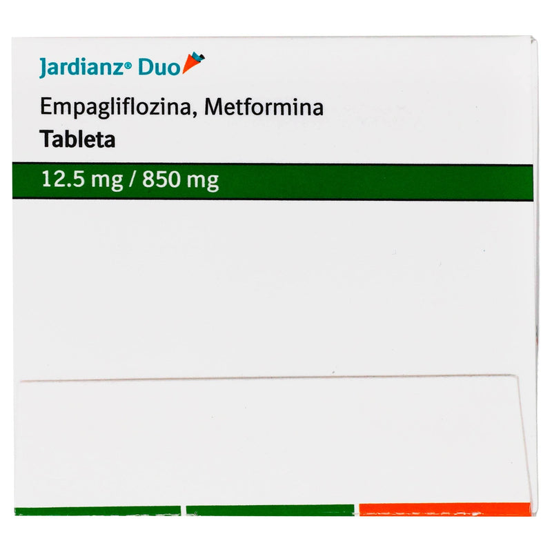 Jardianz Duo 12.5Mg/850Mg Con 60 Tabletas (Empagliflozina/Metformina) - WeCare Pharma