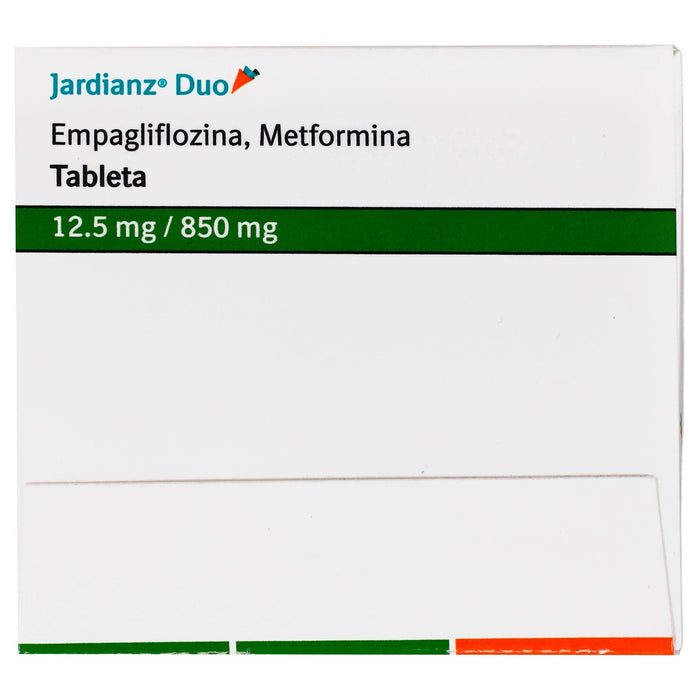 Jardianz Duo 12.5Mg/850Mg Con 60 Tabletas (Empagliflozina/Metformina) - WeCare Pharma