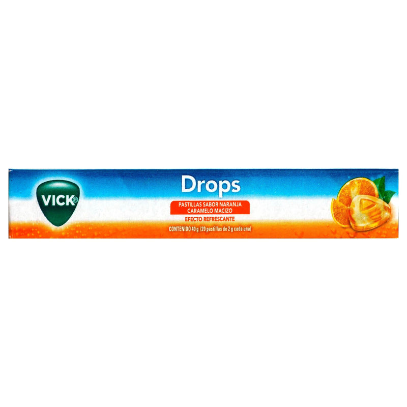 Vick Drops Pastilla 2G Con 20 Naranja - WeCare Pharma