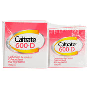 Caltrate 600+D 600Mg/400Unid Con 90 Duopack Tabletas (Carbonato De Calcio/Colecalciferol) - WeCare Pharma