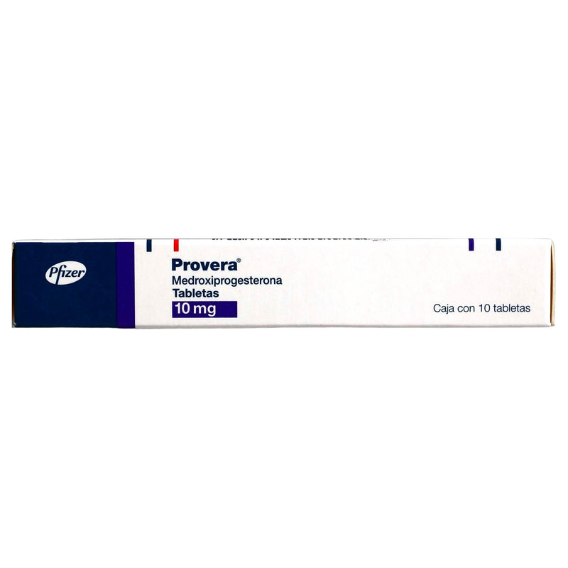Provera 10Mg Con 10 Tabletas (Medroxiprogesterona) - WeCare Pharma