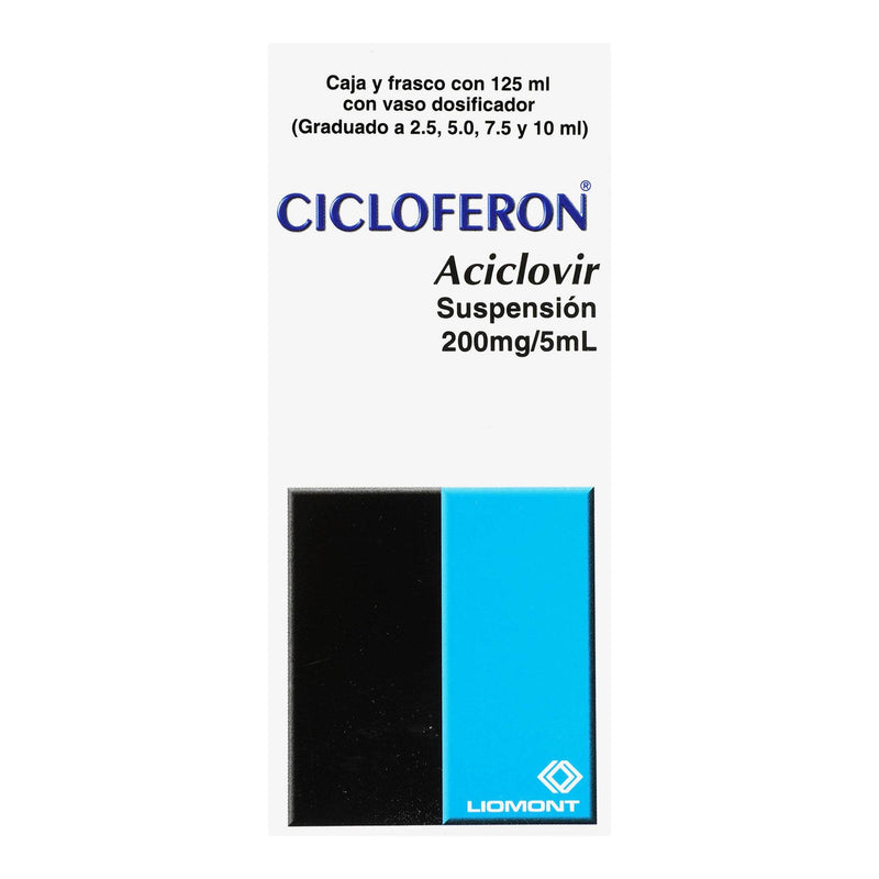 Cicloferon Suspensión 200Mg/5Ml 125Ml (Aciclovir) - WeCare Pharma