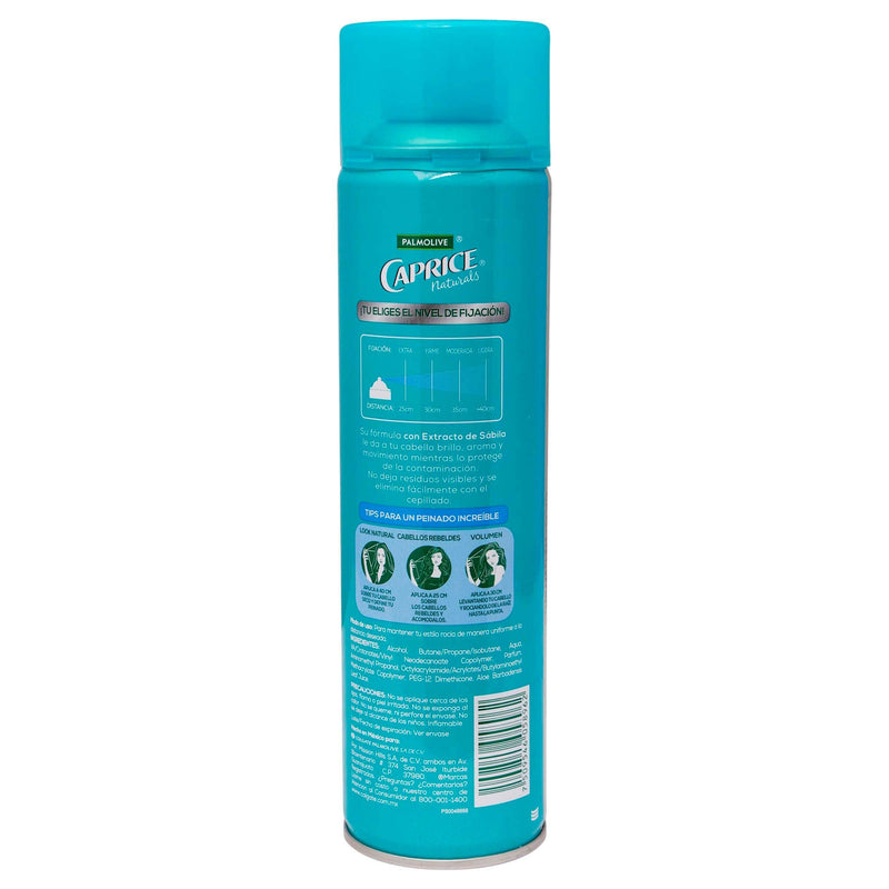 Fijador Caprice Naturals Sábila Spray 316Ml - WeCare Pharma