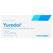 Yuredol 10Mg/250Mg Con 30 Capsulas (Ciclobenzaprina/Lisina) - WeCare Pharma