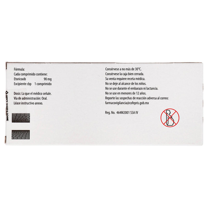 Arcoxia 90Mg Con 14 Comprimidos (Etoricoxib) - WeCare Pharma