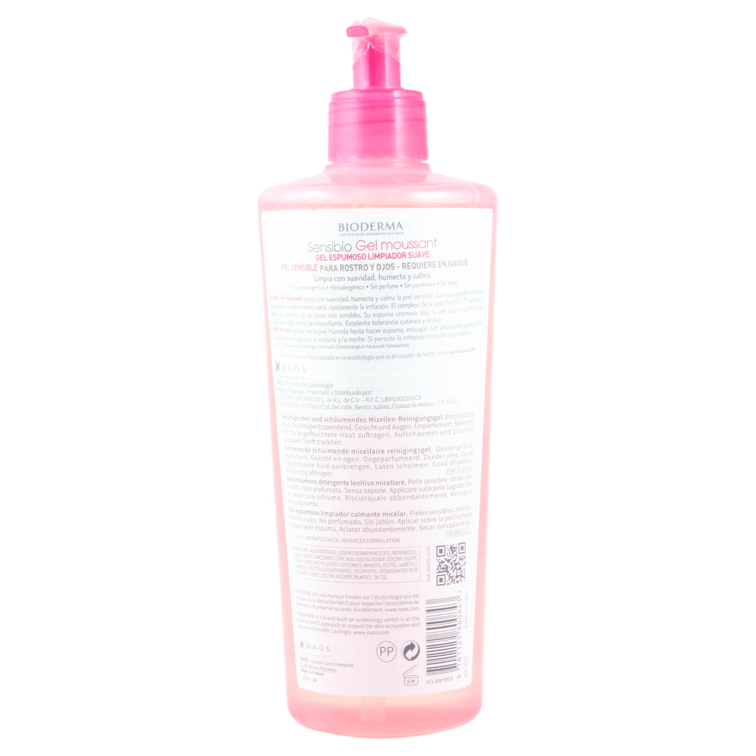 Bioderma Sensibio Gel Moussant 500Ml 7 - 3701129800843