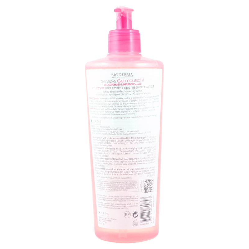 Bioderma Sensibio Gel Moussant 500Ml - WeCare Pharma