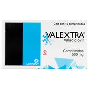 Valextra 500Mg Con 10 Comprimidos (Valaciclovir) - WeCare Pharma