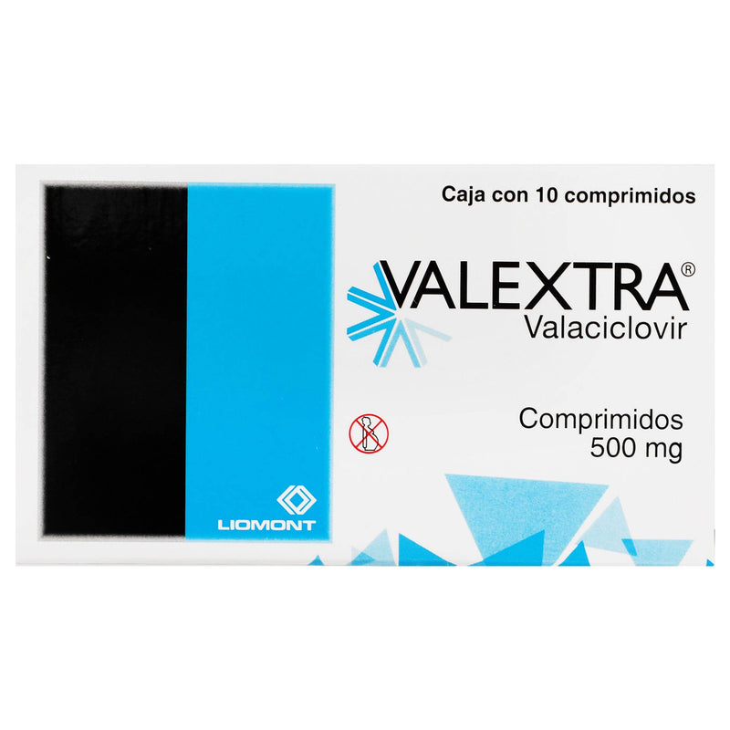 Valextra 500Mg Con 10 Comprimidos (Valaciclovir) - WeCare Pharma