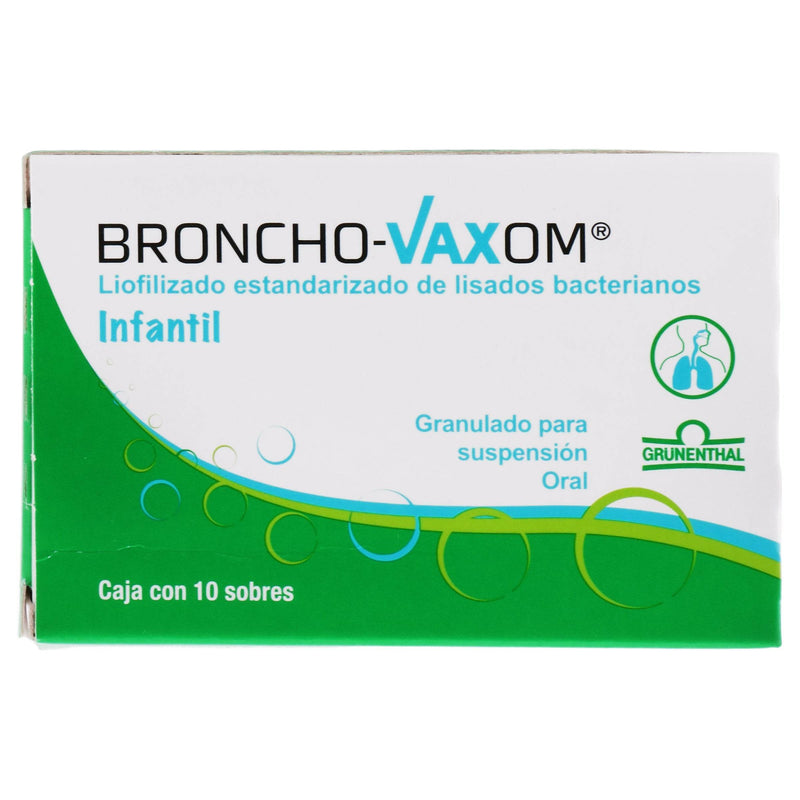 Broncho Vaxom Inf Sobres 3.5Mg Con 10 (Lisados Bacterianos) - WeCare Pharma