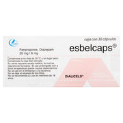 Esbelcaps (Fenproporex/Diazepam) Capsulas 20Mg/6Mg Con 30 - WeCare Pharma