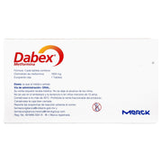 Dabex 1000Mg Con 30 Tabletas (Metformina) - WeCare Pharma