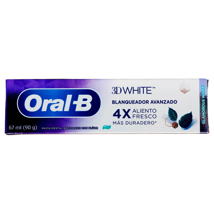 Pasta Dental Oral B Glamorous White 67Ml - WeCare Pharma