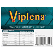 Viplena 73G Con 60 Tabletas (Colageno Ii/Vitaminas/Minerales) - WeCare Pharma