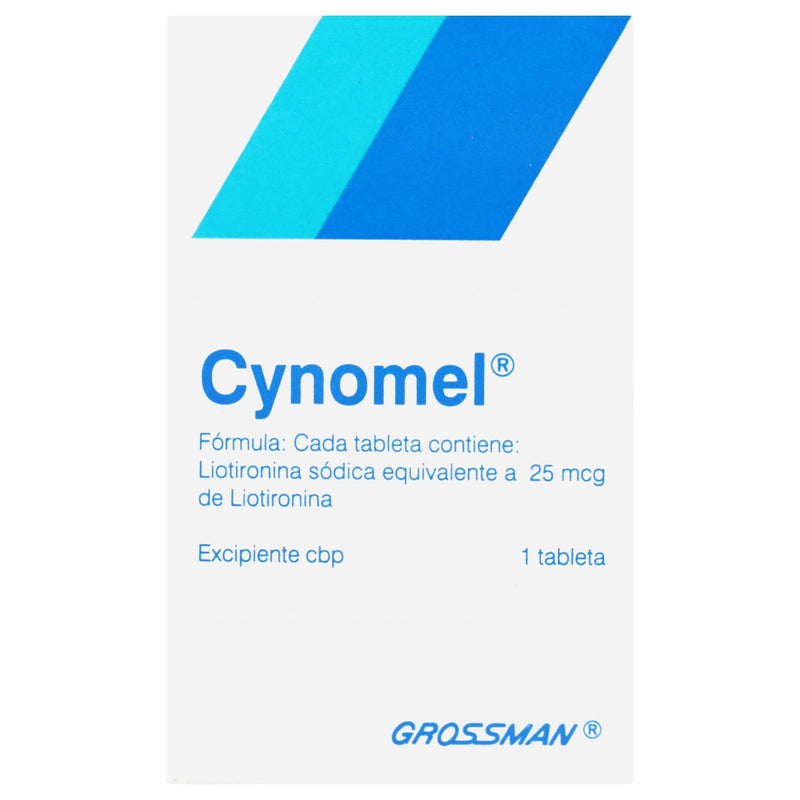 Cynomel 25Mcg Con 100 Tabletas (Liotironina) - WeCare Pharma