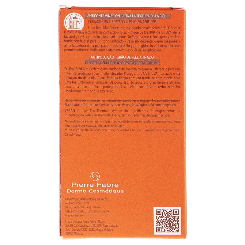 Avene Ultra Fluido Mat Perfect Fps50 Oil Control 50Ml - WeCare Pharma