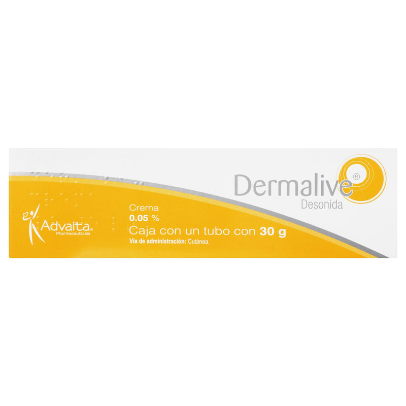 Dermalive Crema 0.05% 30G (Desonida) - WeCare Pharma