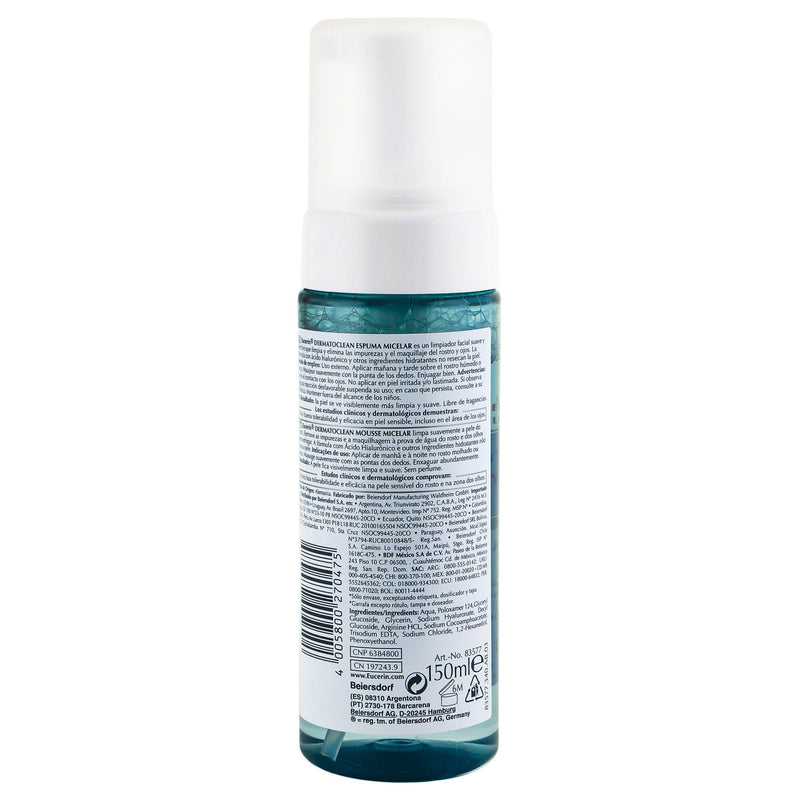 Eucerin Dermatoclean Espuma Micelar 150Ml - WeCare Pharma
