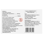 Zunun 500Mg Con 10 Tabletas (Citicolina) - WeCare Pharma