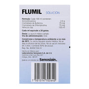 Flumil Gotas 2Mg/75Mg/75Mg 25Ml (Aminofenazona/Bufemina/Difenilpramina) - WeCare Pharma