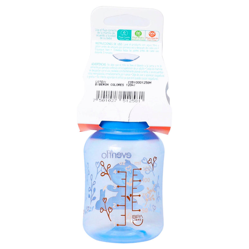 Biberon Colores 4Oz Evenflo - WeCare Pharma