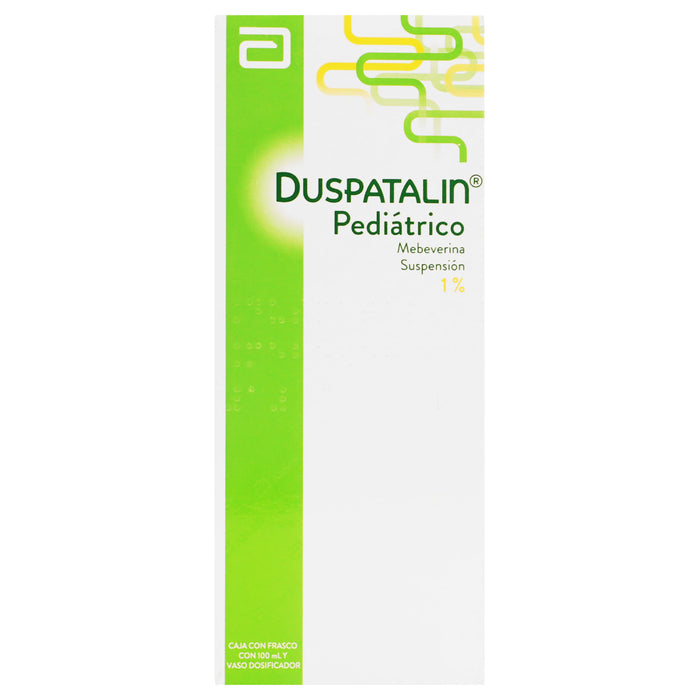 Duspatalin Pediatrico Suspensión 1% Frasco 100Ml (Mebeverina) 5 - 7501033957536