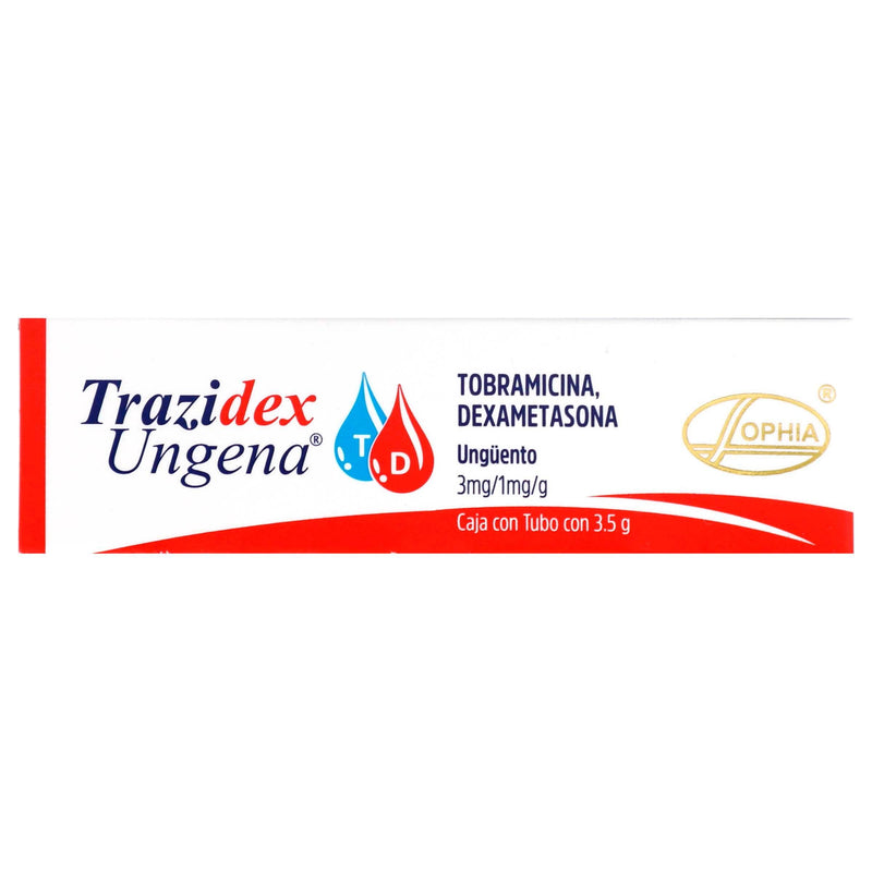 Trazidex Ung 3Mg/1Mg/G 3.5G (Tobramicina/Dexametasona) - WeCare Pharma