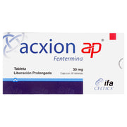 Acxion Ap (Fentermina) Tabletas 30Mg Con 30 - WeCare Pharma