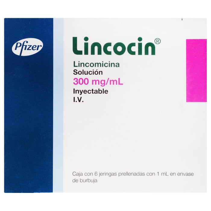 Lincocin Jeringa 300Mg/Ml Con 6 (Lincomicina) - WeCare Pharma
