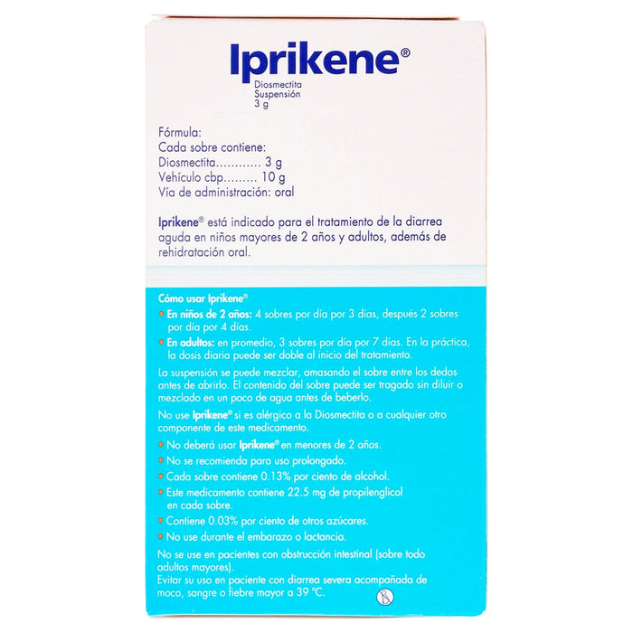 Iprikene Suspensión Antidiarreico Cacao Caramelo 3G Sobres Con 8 - WeCare Pharma