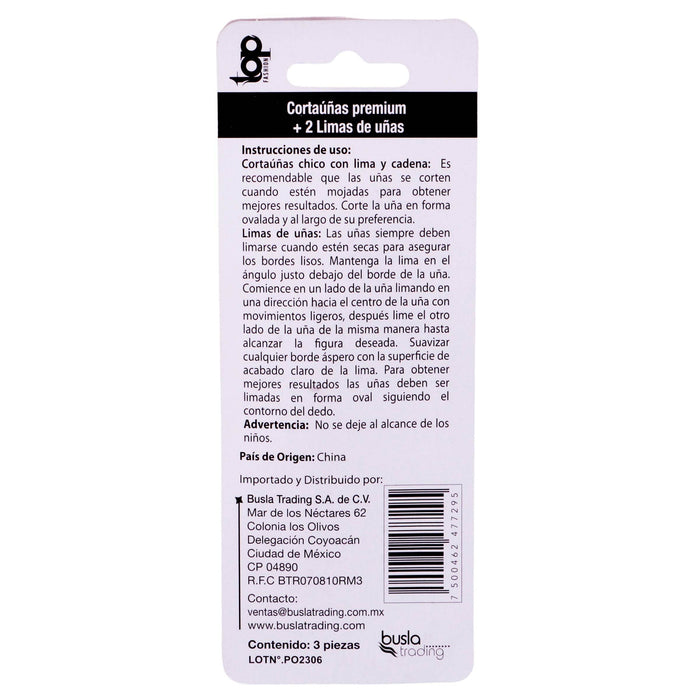 Corta Uñas Top Fashion Con 1 - WeCare Pharma
